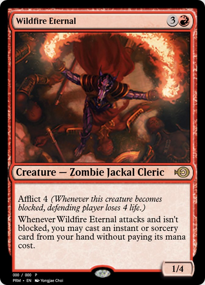 Magic the Gathering Card - Wildfire Eternal - MTG Circle