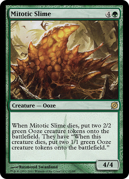 Magic the Gathering Card - Mitotic Slime - MTG Circle