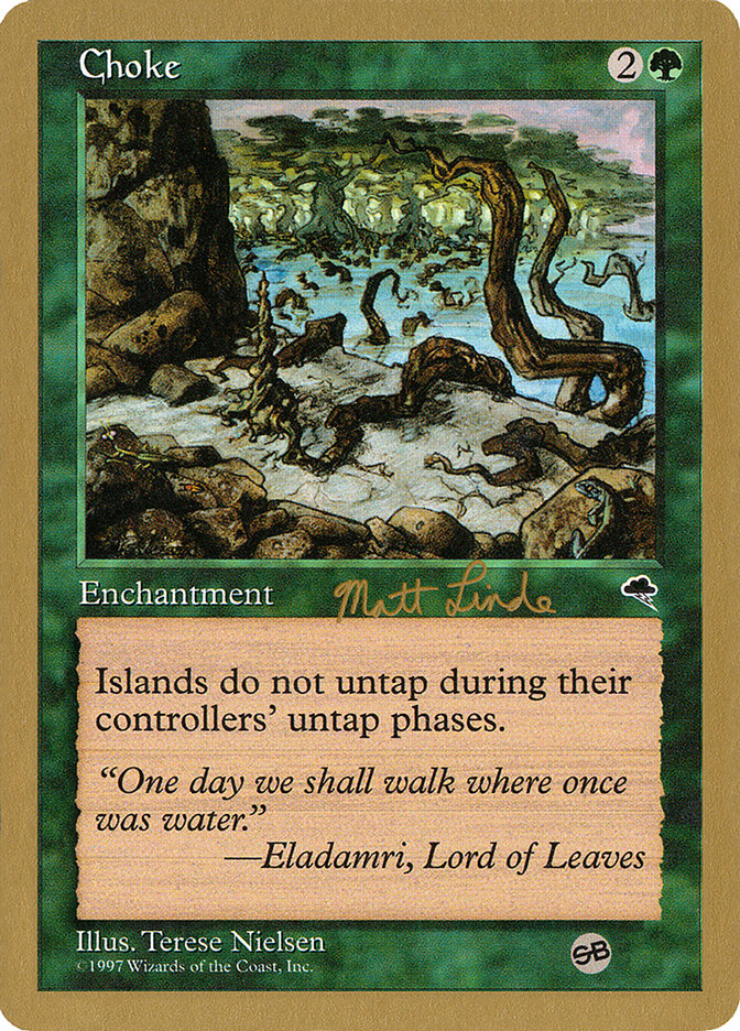 Magic the Gathering Card - Choke - MTG Circle