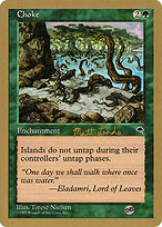 Magic the Gathering Card - Choke - MTG Circle