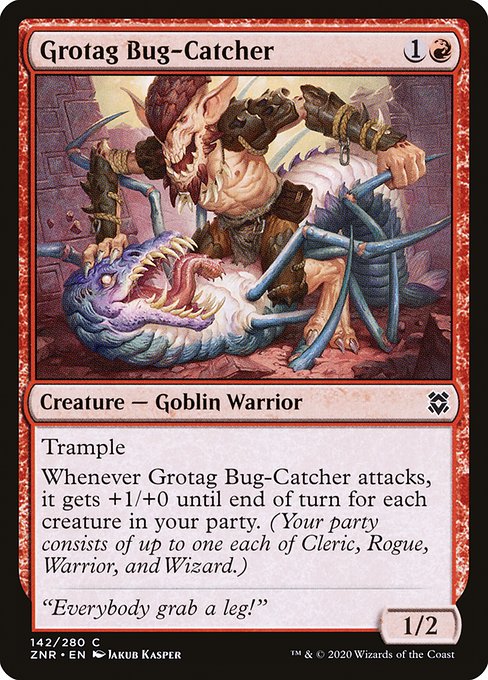 Magic the Gathering Card - Grotag Bug-Catcher - MTG Circle