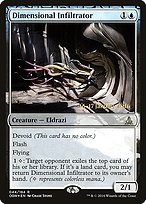 Magic the Gathering Card - Dimensional Infiltrator - MTG Circle