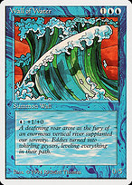 Magic the Gathering Card - Wall of Water - MTG Circle