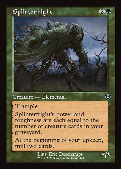 Magic the Gathering Card - Splinterfright - MTG Circle