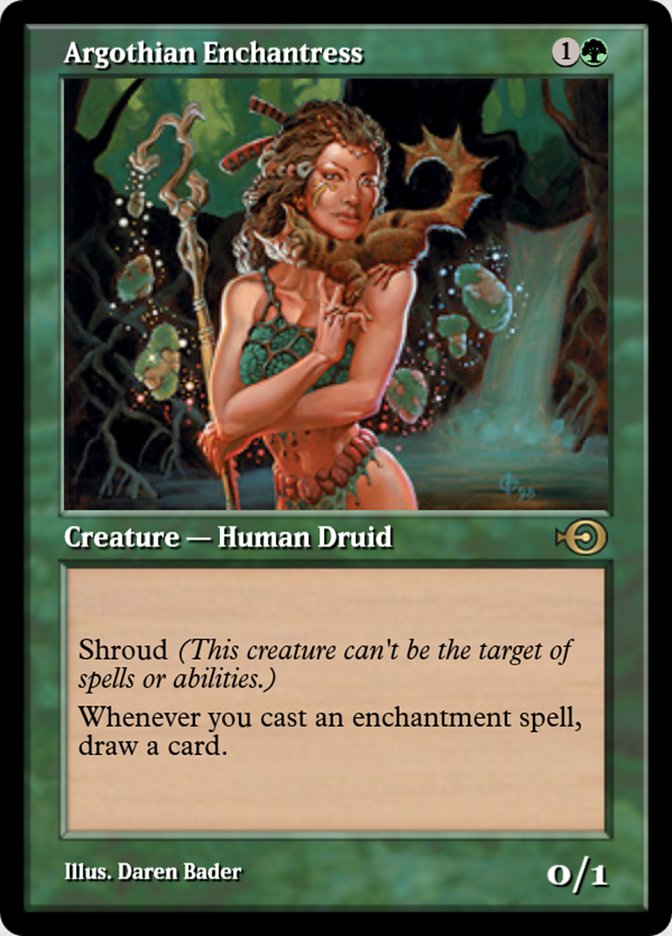 Magic the Gathering Card - Argothian Enchantress - MTG Circle
