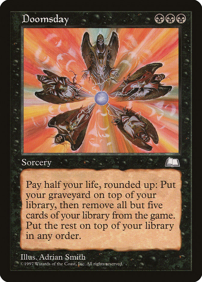Magic the Gathering Card - Doomsday - MTG Circle