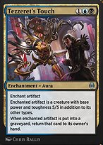 Magic the Gathering Card - Tezzeret's Touch - MTG Circle