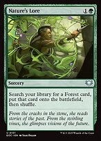 Magic the Gathering Card - Nature's Lore - MTG Circle