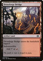 Magic the Gathering Card - Drossforge Bridge - MTG Circle