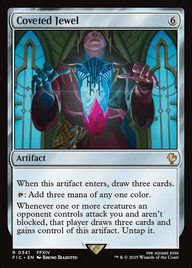 Magic the Gathering Card - Coveted Jewel - MTG Circle