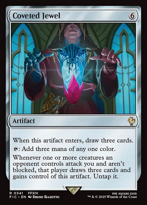 Magic the Gathering Card - Coveted Jewel - MTG Circle