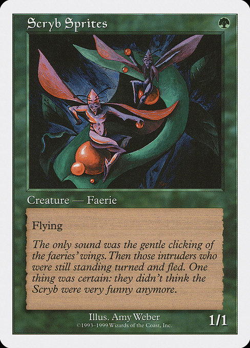Magic the Gathering Card - Scryb Sprites - MTG Circle
