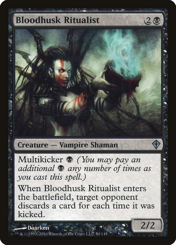 Magic the Gathering Card - Bloodhusk Ritualist - MTG Circle