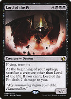 Magic the Gathering Card - Lord of the Pit - MTG Circle