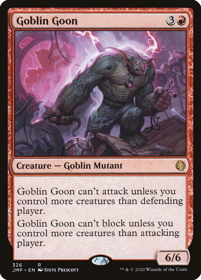 Magic the Gathering Card - Goblin Goon - MTG Circle