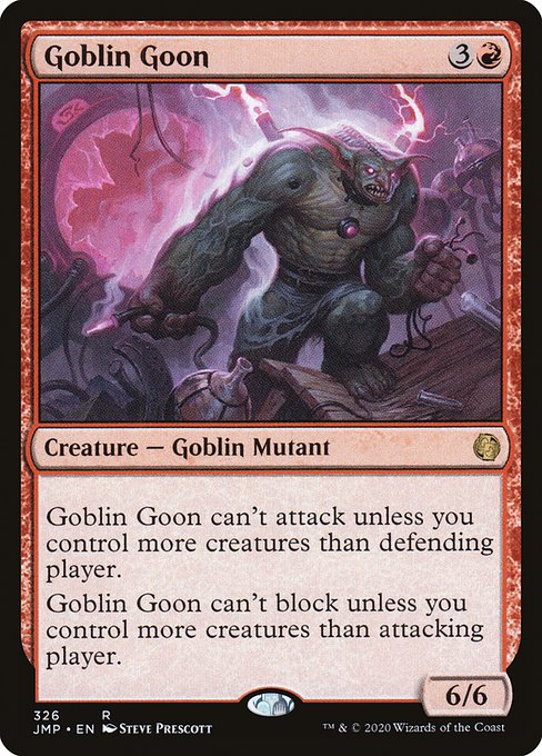 Magic the Gathering Card - Goblin Goon - MTG Circle
