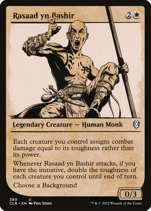 Magic the Gathering Card - Rasaad yn Bashir - MTG Circle