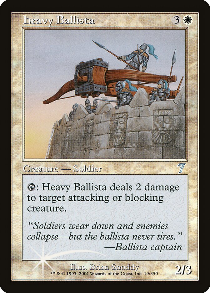 Magic the Gathering Card - Heavy Ballista - MTG Circle