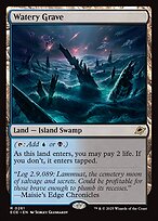 Magic the Gathering Card - Watery Grave - MTG Circle