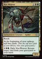 Magic the Gathering Card - Nyx Weaver - MTG Circle