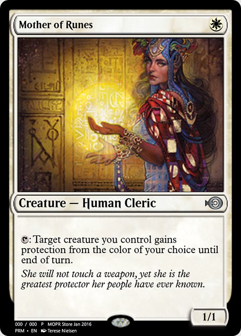 Magic the Gathering Card - Mother of Runes - MTG Circle