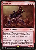 Magic the Gathering Card - Exocrine - MTG Circle