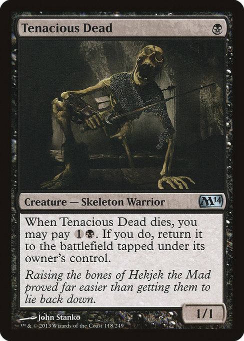 Magic the Gathering Card - Tenacious Dead - MTG Circle