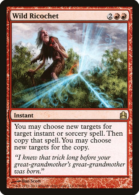 Magic the Gathering Card - Wild Ricochet - MTG Circle