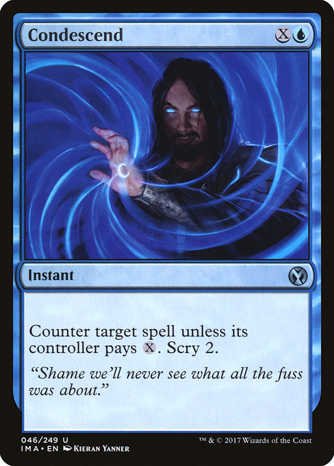 Magic the Gathering Card - Condescend - MTG Circle