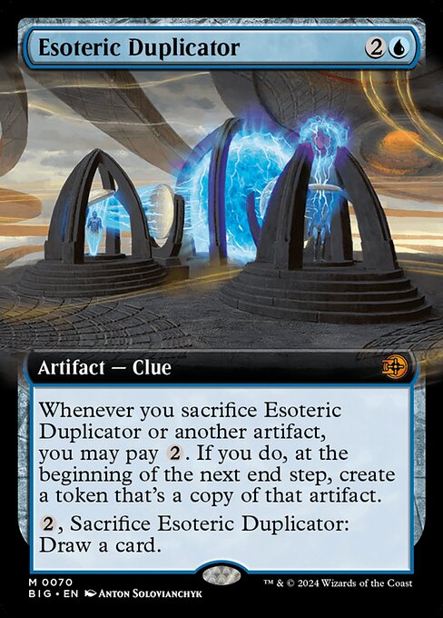 Magic the Gathering Card - Esoteric Duplicator - MTG Circle