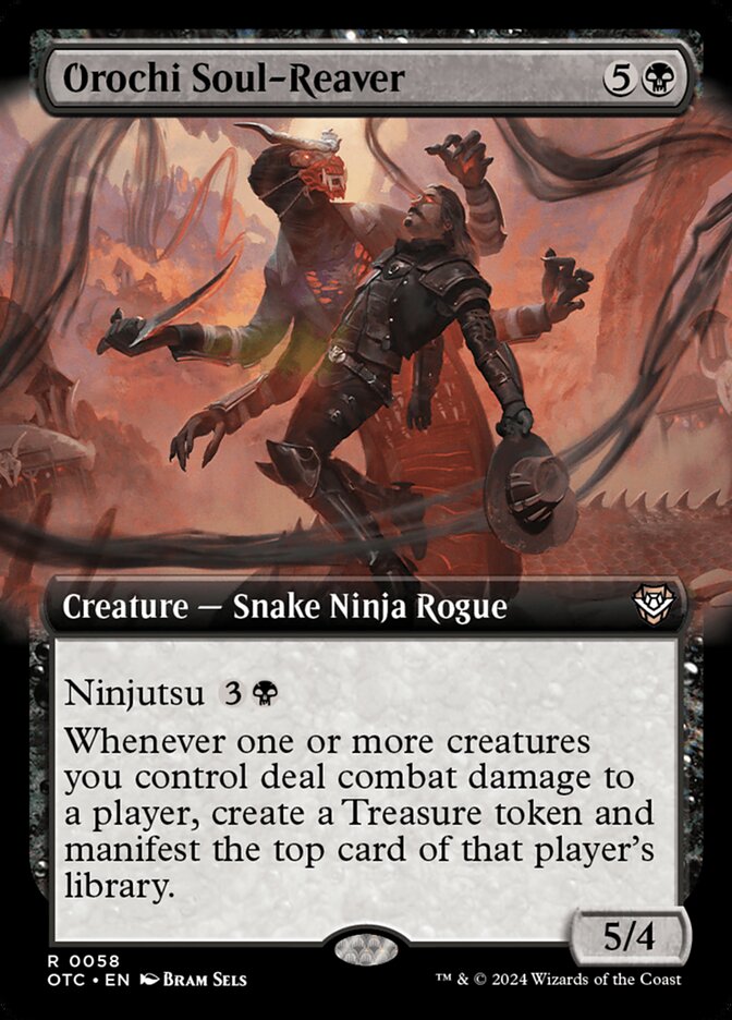 Magic the Gathering Card - Orochi Soul-Reaver - MTG Circle