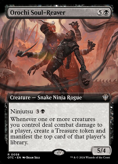 Magic the Gathering Card - Orochi Soul-Reaver - MTG Circle