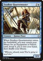 Magic the Gathering Card - Deadeye Quartermaster - MTG Circle