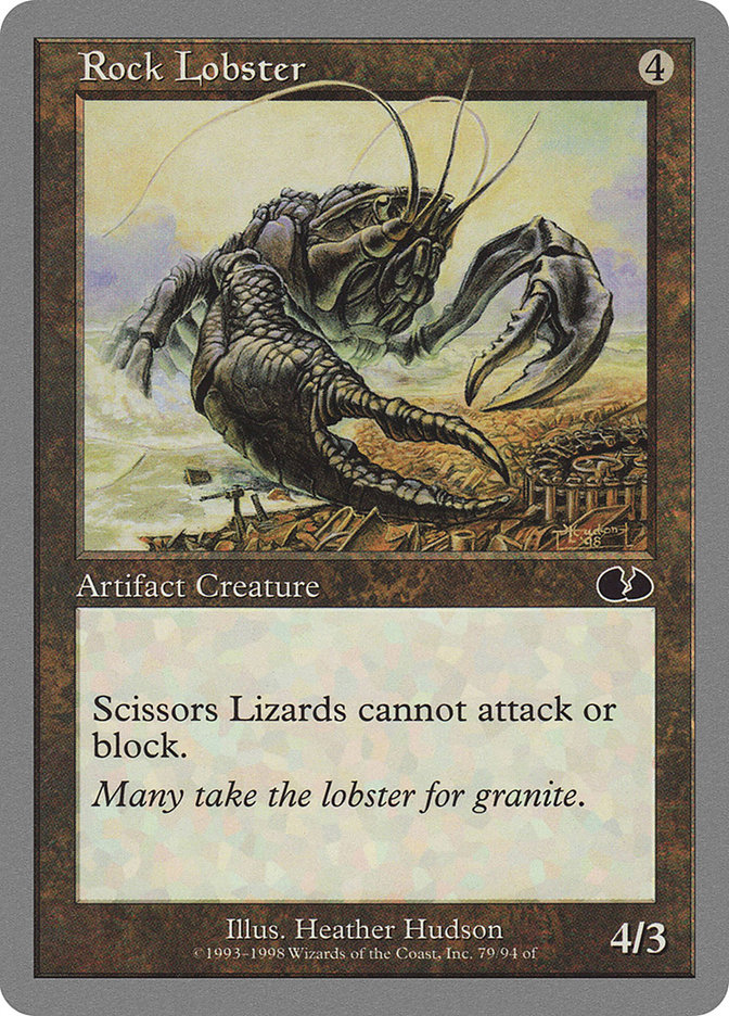 Magic the Gathering Card - Rock Lobster - MTG Circle