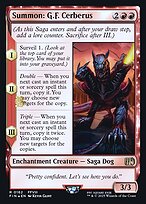 Magic the Gathering Card - Summon: G.F. Cerberus - MTG Circle
