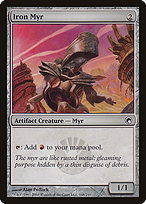 Magic the Gathering Card - Iron Myr - MTG Circle