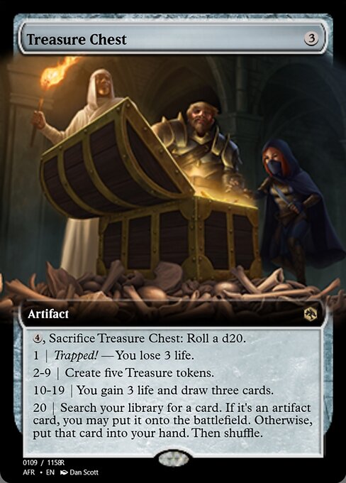 Magic the Gathering Card - Treasure Chest - MTG Circle