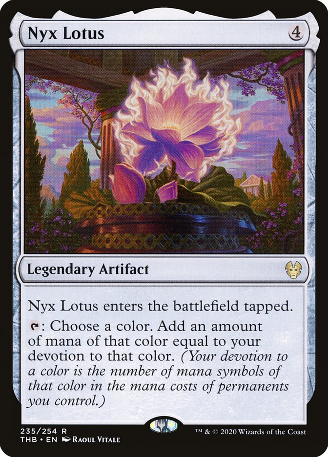 Magic the Gathering Card - Nyx Lotus - MTG Circle