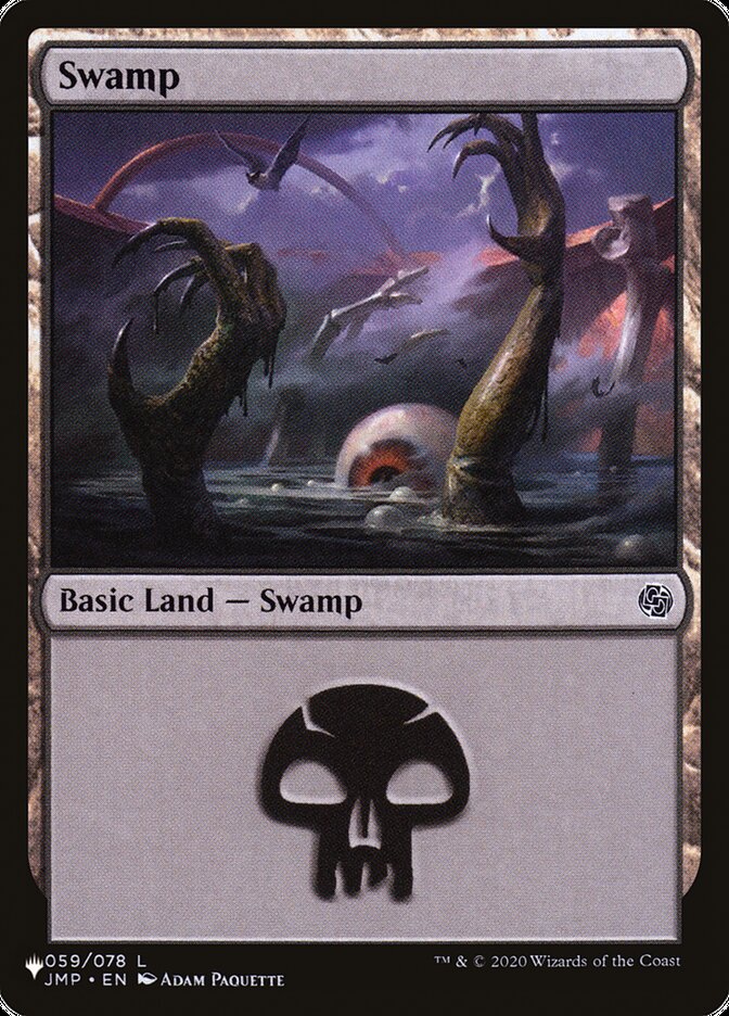 Magic the Gathering Card - Swamp - MTG Circle