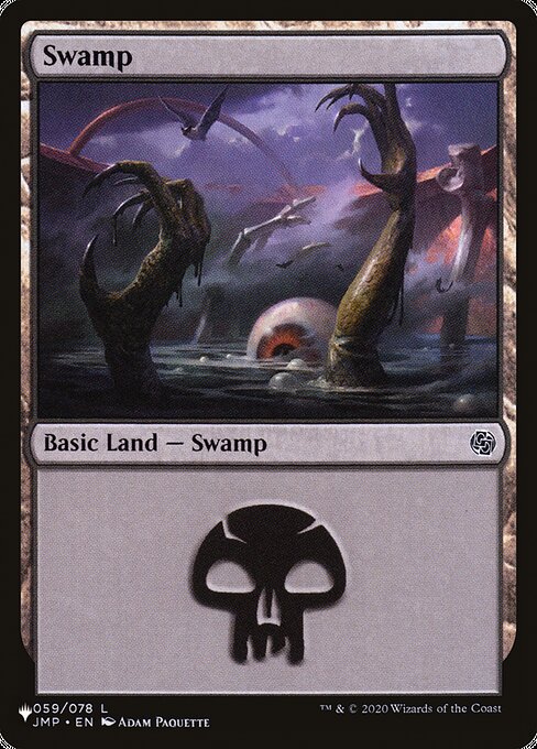 Magic the Gathering Card - Swamp - MTG Circle