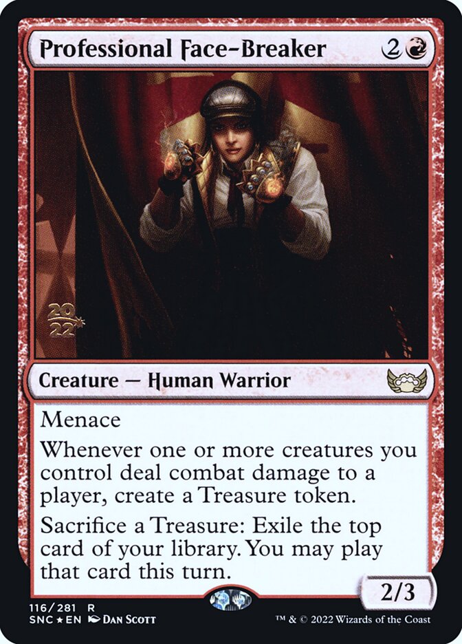 Magic the Gathering Card - Professional Face-Breaker - MTG Circle