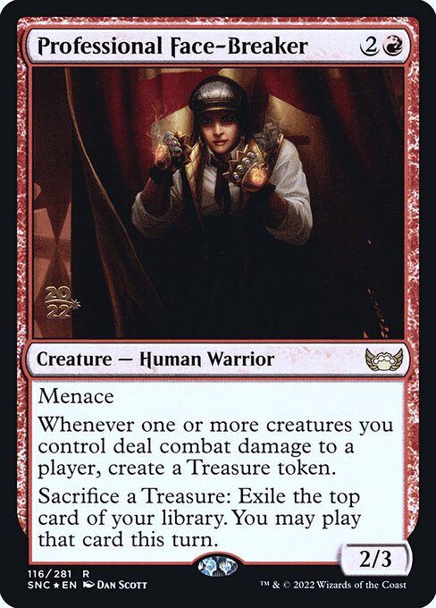 Magic the Gathering Card - Professional Face-Breaker - MTG Circle
