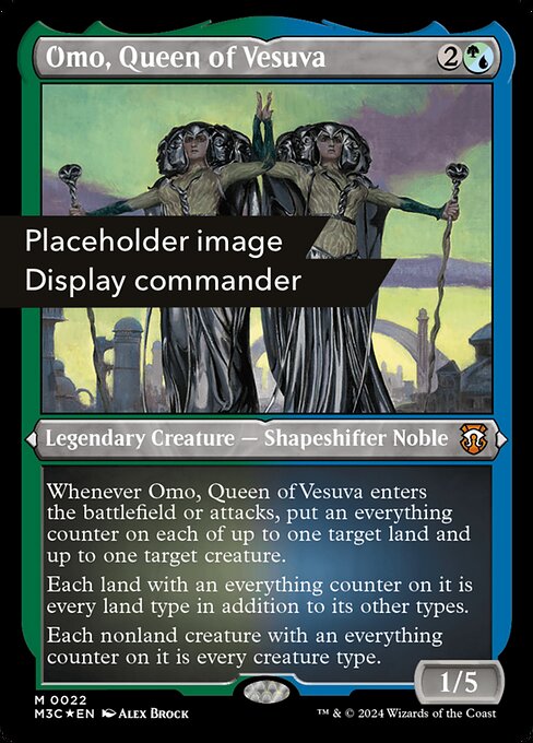 Magic the Gathering Card - Omo, Queen of Vesuva - MTG Circle