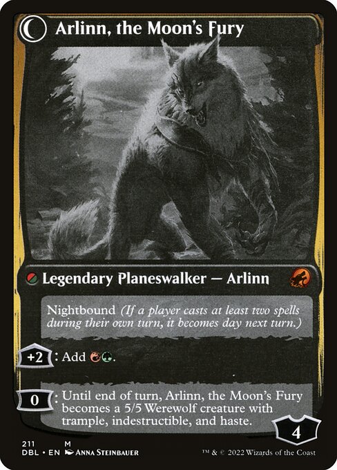 Magic the Gathering Card - Arlinn, the Moon's Fury - MTG Circle