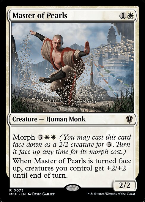 Magic the Gathering Card - Master of Pearls - MTG Circle