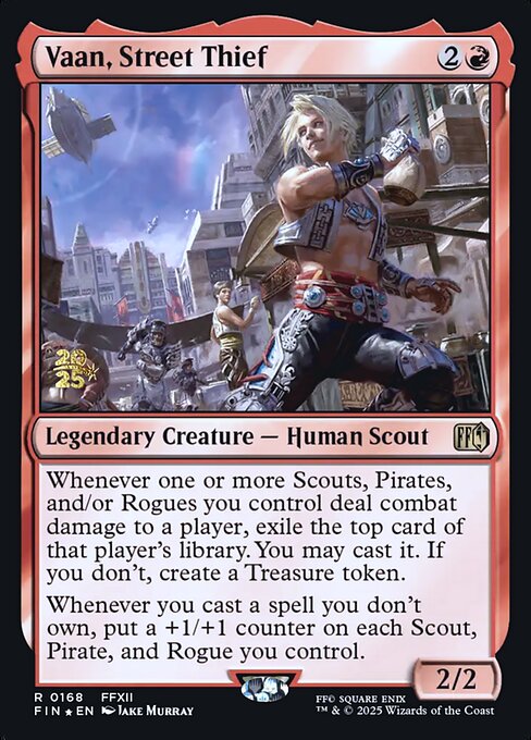 Magic the Gathering Card - Vaan, Street Thief - MTG Circle