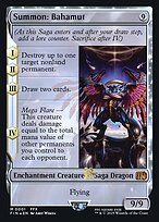 Magic the Gathering Card - Summon: Bahamut - MTG Circle