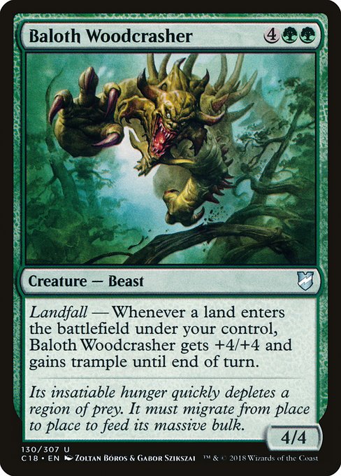Magic the Gathering Card - Baloth Woodcrasher - MTG Circle