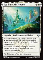 Magic the Gathering Card - Southern Air Temple - MTG Circle