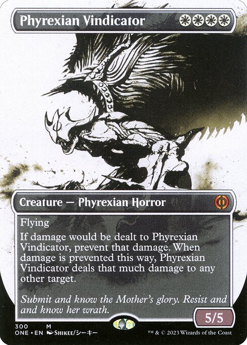 Magic the Gathering Card - Phyrexian Vindicator - MTG Circle